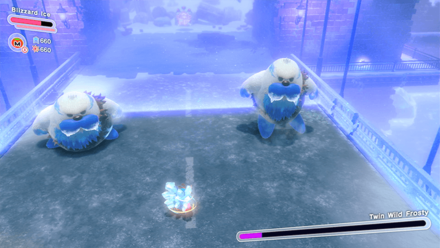 Kirby and the Forgotten Land - Beat Twin Wild Frosty without getting hit