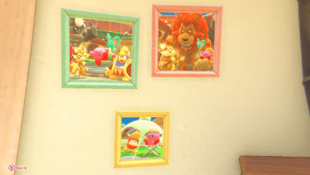 Photos on the Wall of Kirby