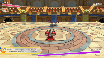 Drill Ability against Meta Knight Sword