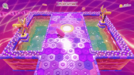Kirby and the Forgotten Land - Wind Blast Delay.gif