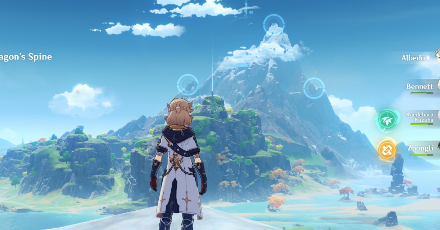 Genshin - Day 2 Outside the Canvas, Inside the Lens Challenge 2 - Facing Dragonspine