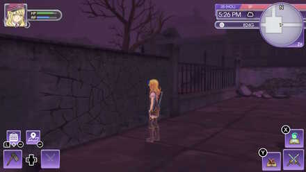 Use your hammer to break the cracked walls