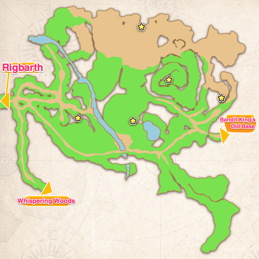 Phoros Woodlands Meteorite Map