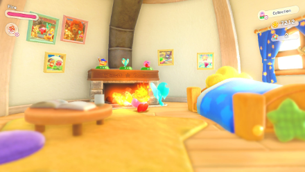 Light the Fireplace in Kirby