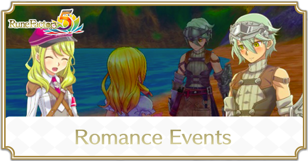 All Romance Events Stories and How to Unlock Rune Factory 5