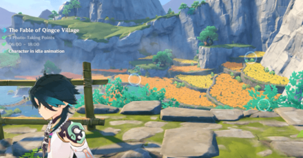 Genshin - Photo Event Day 3 - Equip your Kamera and find the rice paddies