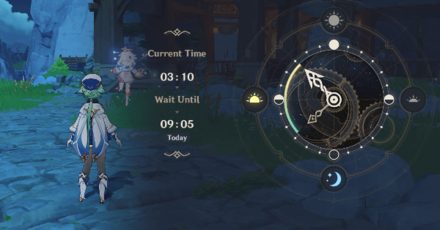 Genshin - Photo Event Day 3 - Adjust the time to daytime