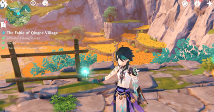 Genshin - Photo Event Day 3 - Wait for an idle animation
