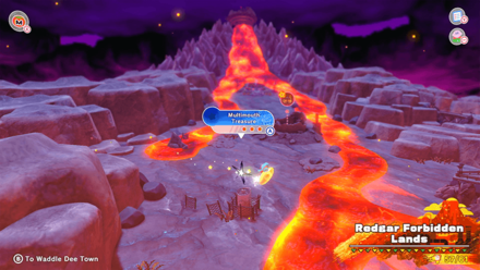 Kirby and the Forgotten Land - Multimouth Treasure Road