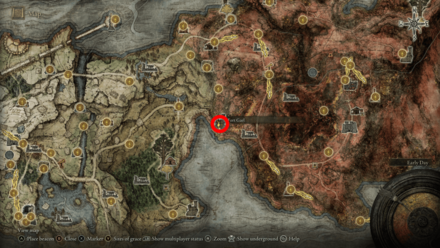 Elden Ring - Starscourge Heirloom Map Location