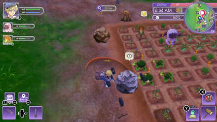 Rune Factory 5 -  How to Use Hammer