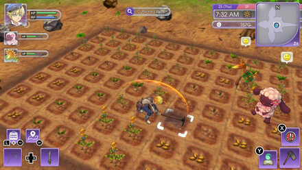 Rune Factory 5 - How to Use Hoe