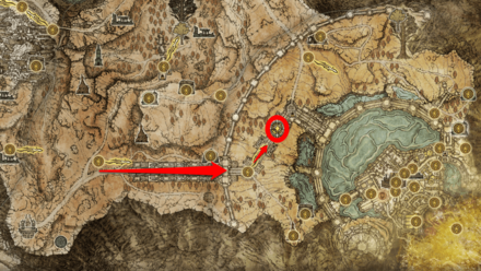 Valiant Gargoyle (Leyndell) Location
