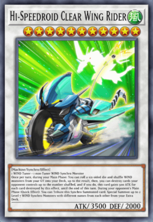 Hi-Speedroid Clear Wing Rider