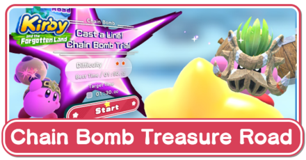 Kirby and the Forgotten Land - Chain Bomb Treasure Road.png