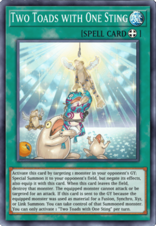 Two Toads with One Sting