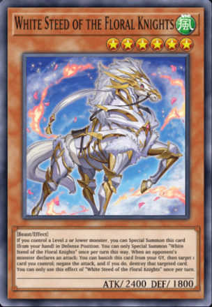 White Steed of the Floral Knights