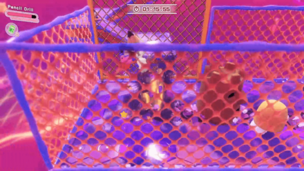 Kirby and the Forgotten Land - Pencil Drill Treasure Road - Ignore Enemies.png
