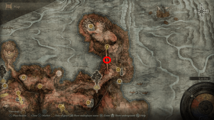 Elden Ring - Flying Dragon Greyll Map Location