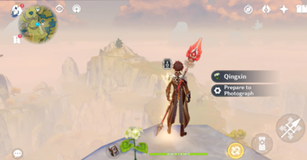 Genshin - Day 5 Outside the Canvas, Inside the Lens Challenge 1 - Go near Jueyun Karst by Mt. Hulao