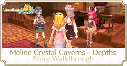 RF5 - Meline Crystal Caverns - Depths Story Walkthrough