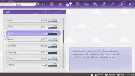 Check your skill levels when you can