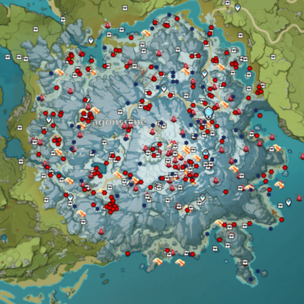 The interactive map is awesome, lets you find all the chests and all sorts  of useful info! Genshin Impact