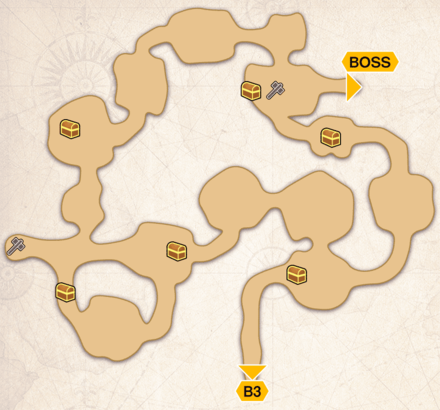 RF5 - Kelve Lava Caves - Depths map