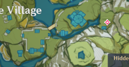 Genshin - Radiant Spincrystal 38 Map