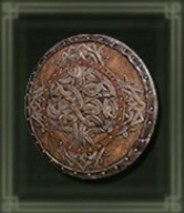 Large Leather Shield Image