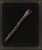 Meteorite Staff Image