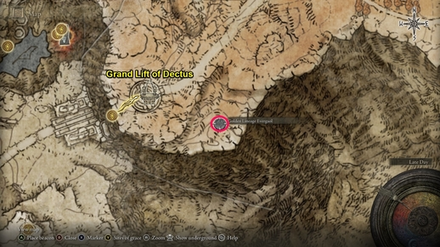 Godefroy the Grafted Location