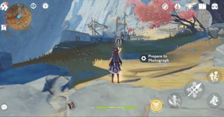 Genshin - Outside the Canvas Inside the Lens Day 6 - Prepare to Photograph