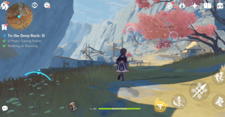 Genshin - Outside the Canvas Inside the Lens Day 6 - 2 - Run or Walk Photo