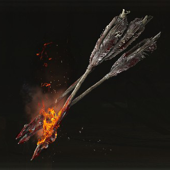 Firebone Arrow (Fletched) Icon