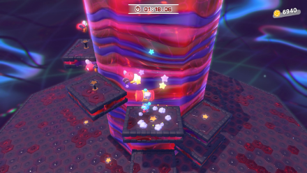 Kirby Treasure Road Toy Hammer Jump Attack