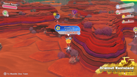 Kirby and the Forgotten Land - Frosty Ice Treasure Road