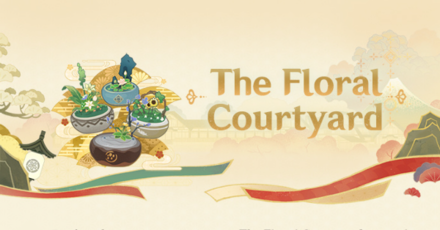Genshin - The Floral Courtyard Event
