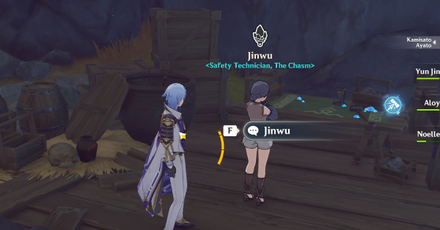 Genshin - Report Findings to Jinwu