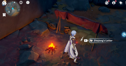 Genshin - Zhiqiong Campsite Near the Chasm Nail