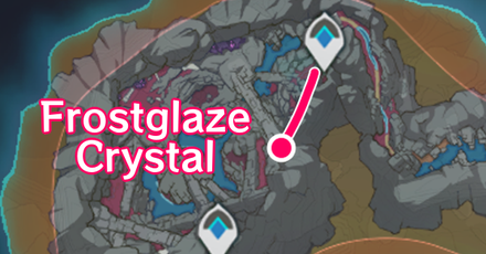 Genshin - Frostglaze Crystal Location