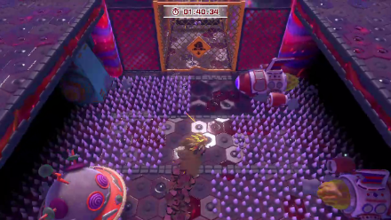 Kirby Twin Drill Treasure Road Avoid Spikes