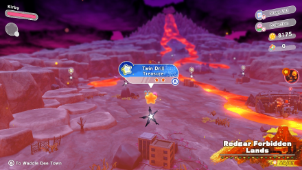 Kirby and the Forgotten Land - Twin Drill Treasure Road