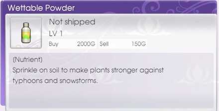 Buy Wettable Powder to increase soil strength