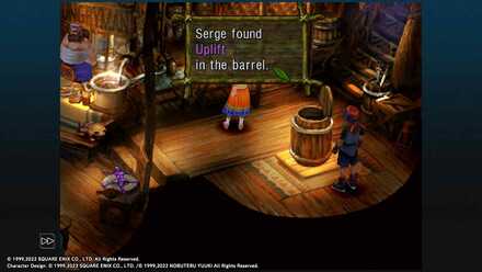Uplift Barrel Arni Village Chrono Cross Remaster