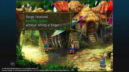 Komodo Scale Arni Village Chrono Cross Remaster