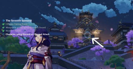 Genshin - Photo Event Day 7 -  Photo-Taking Point