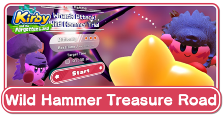 Kirby and the Forgotten Land - Wild Hammer Treasure Road.png