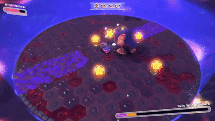 Kirby and the Forgotten Land - Jump Attack.gif