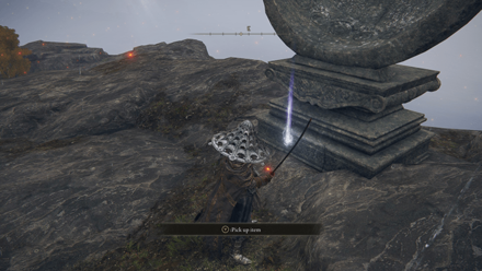 Elden Ring - Starlight Shard South of Beside the Crater-Pocked Glade